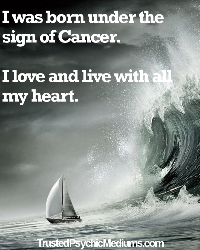 Cancer Star Sign Life Quote