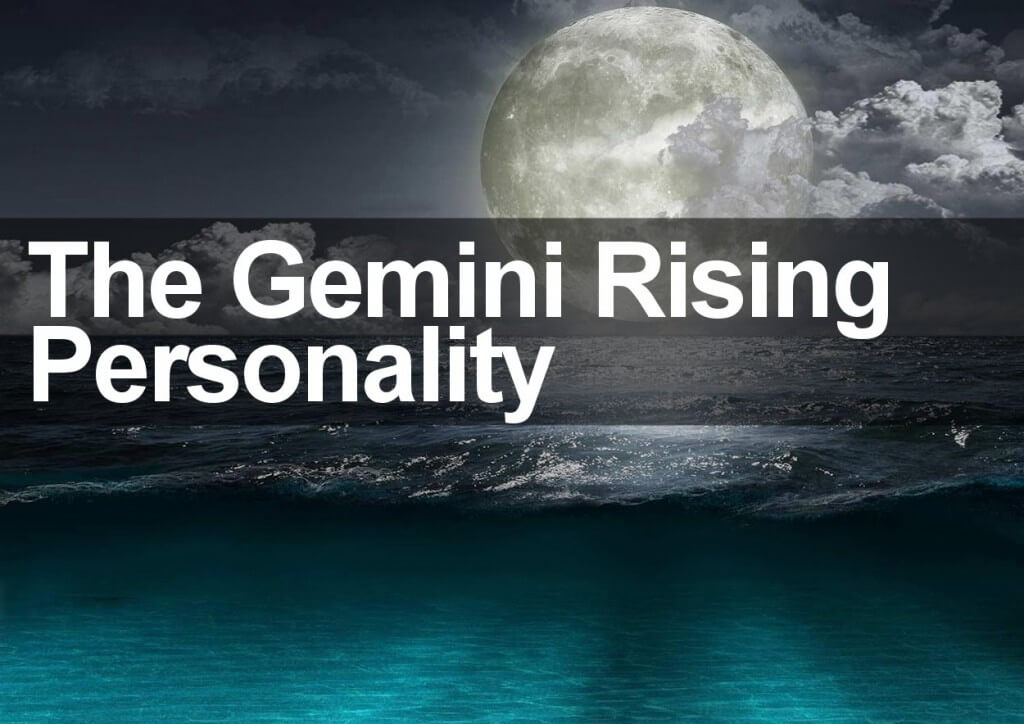 The Gemini Rising Personality