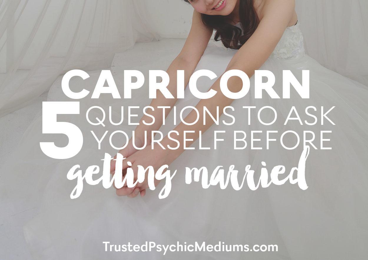 Capricorn-Marriage