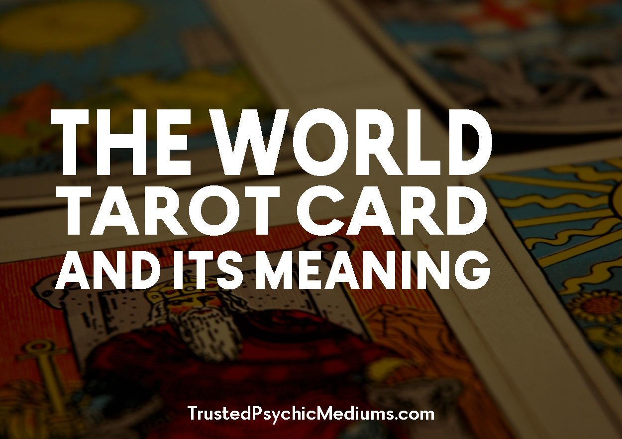 World Tarot card