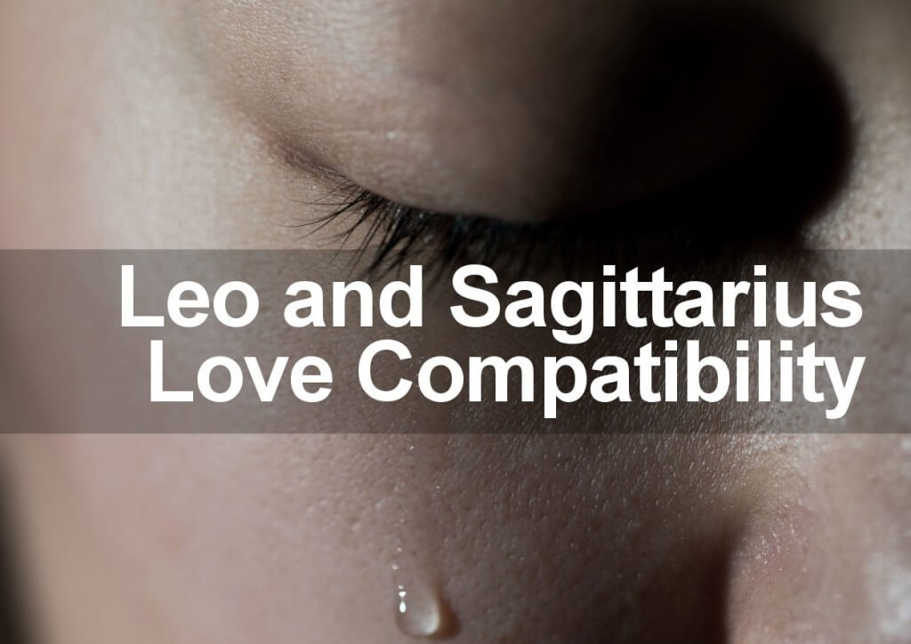 Leo woman and Sagittarius man compatibility