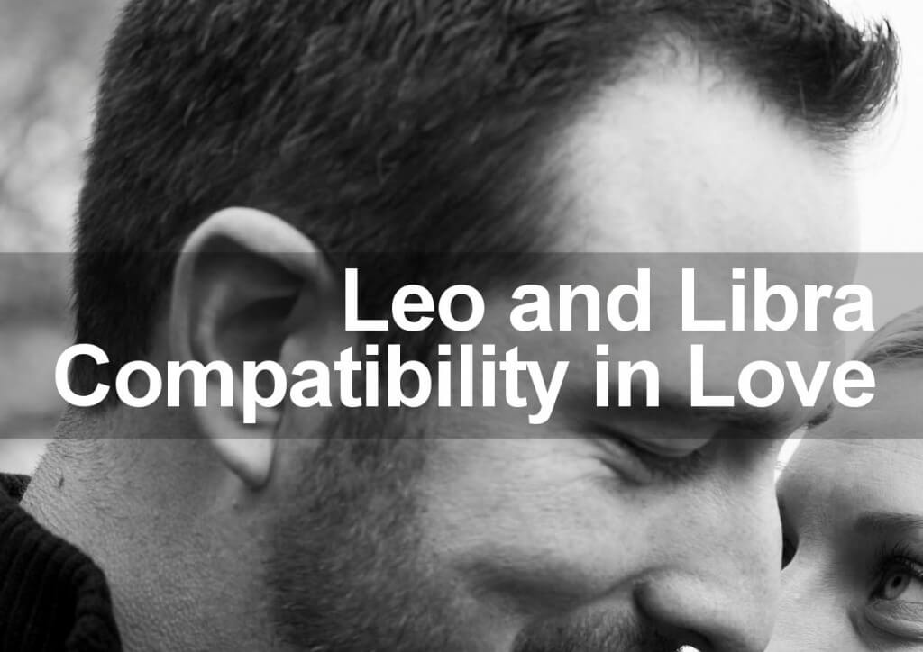 leo woman and libra man in love