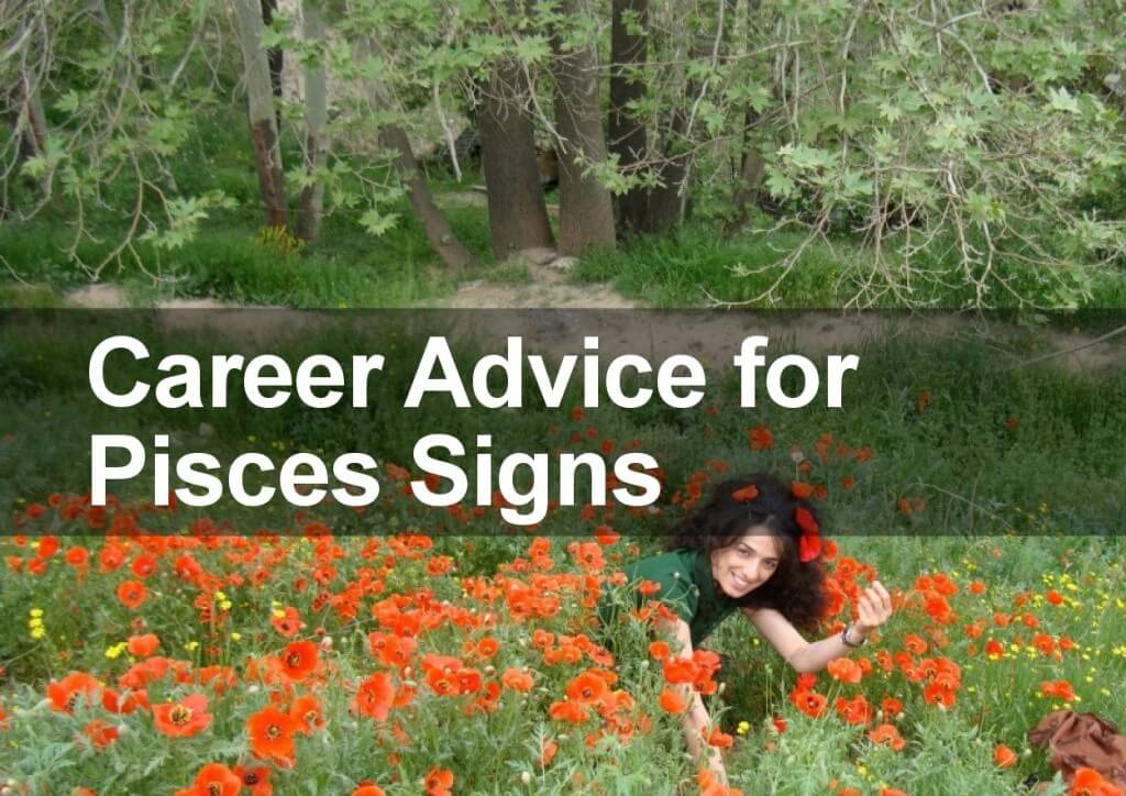 Career Advice for Pisces Signs