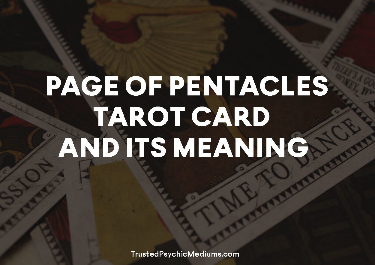 Page of Pentacles Tarot Card and its Meaning