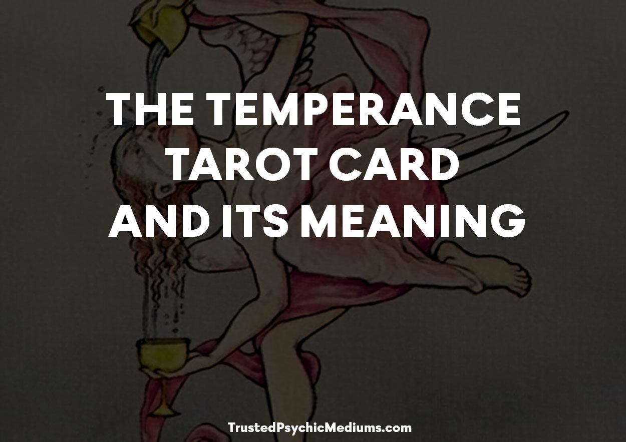 Temperance Tarot Card and its Meaning