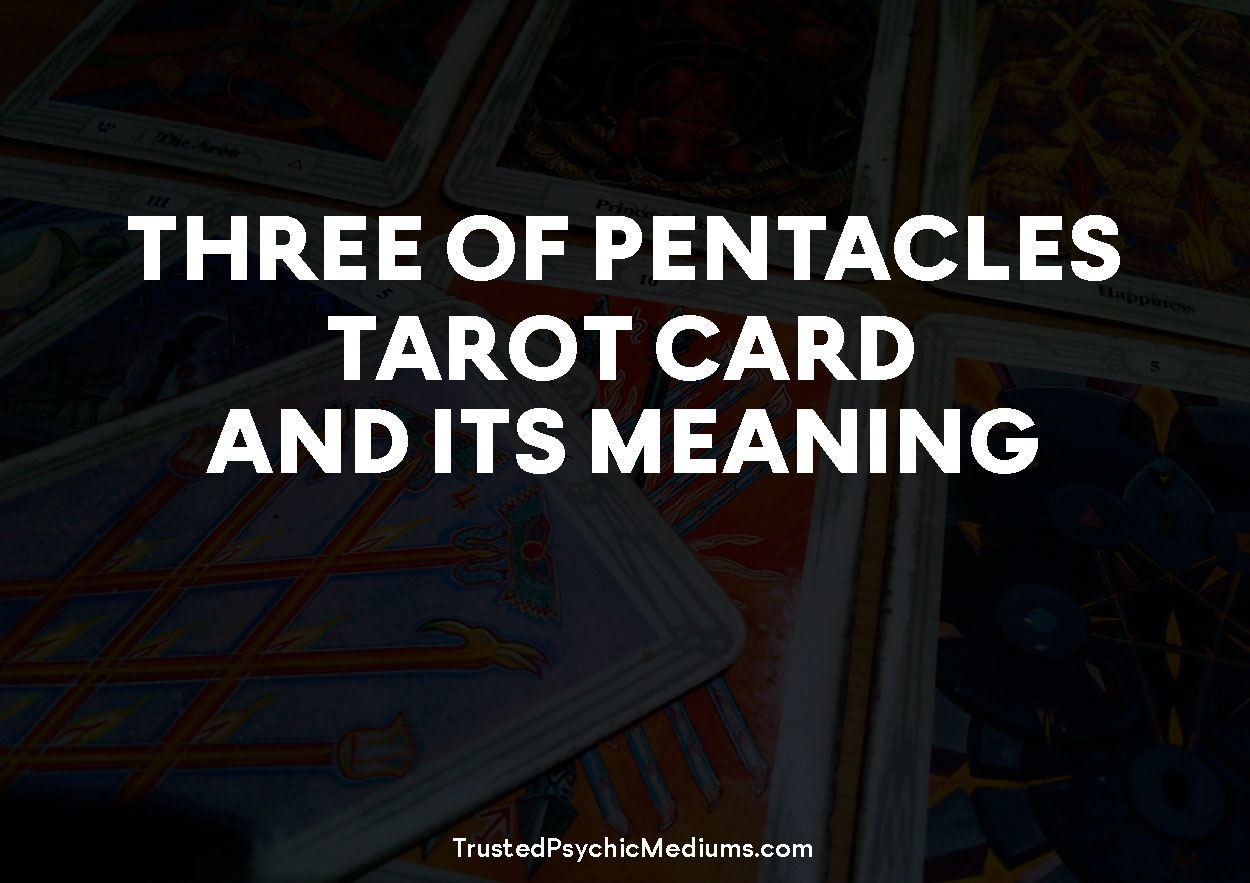 Three of Pentacles Tarot Card and its Meaning