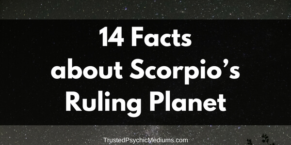 Jaká planeta pravidla Scorpio rostou?