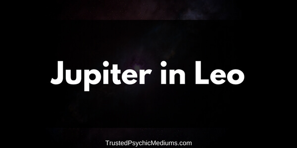 Jupiter in Leo