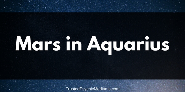 Mars in Aquarius