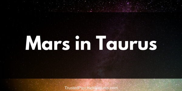 Mars in Taurus