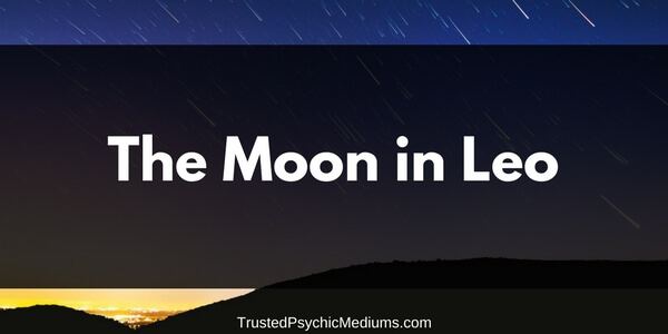 The Moon in Leo