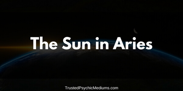 The Sun in Aries