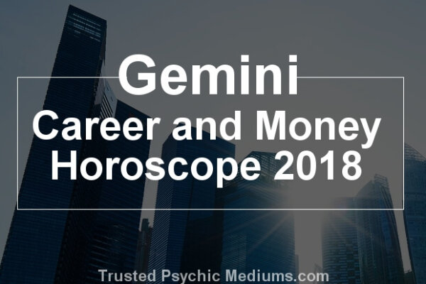 Gemini Career Horoscope 2018