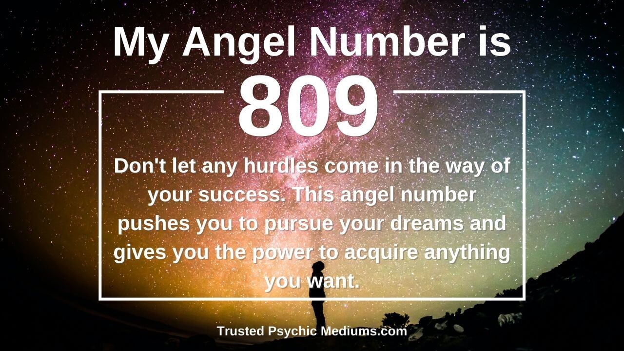 Not Many People Know These Facts About Angel Number 809