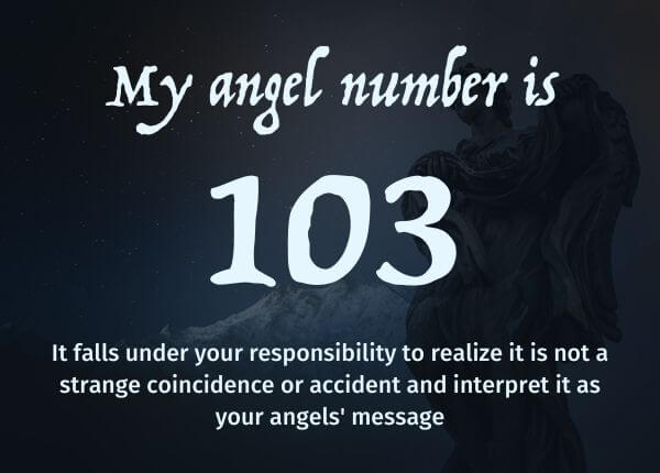 Angel Number 103 and its Meaning