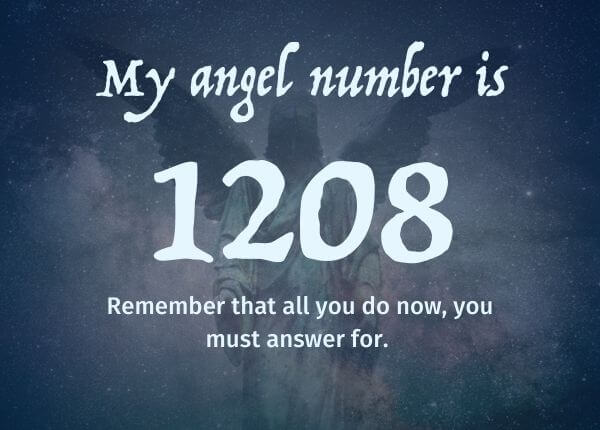 Angel Number 1208 and its Meaning
