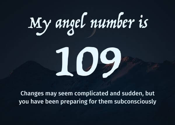 Angel Number 109 and its Meaning