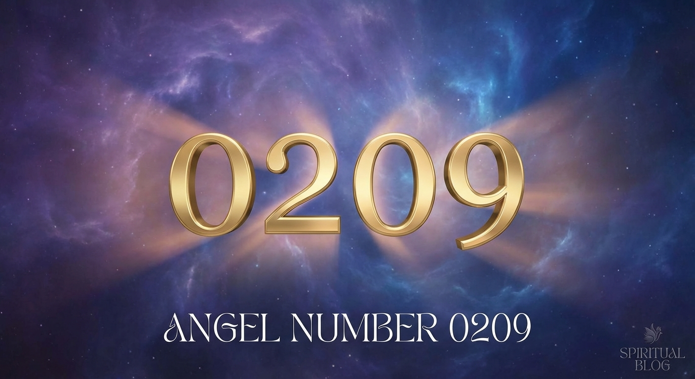 Angel Number 0209 meaning spiritual guidance
