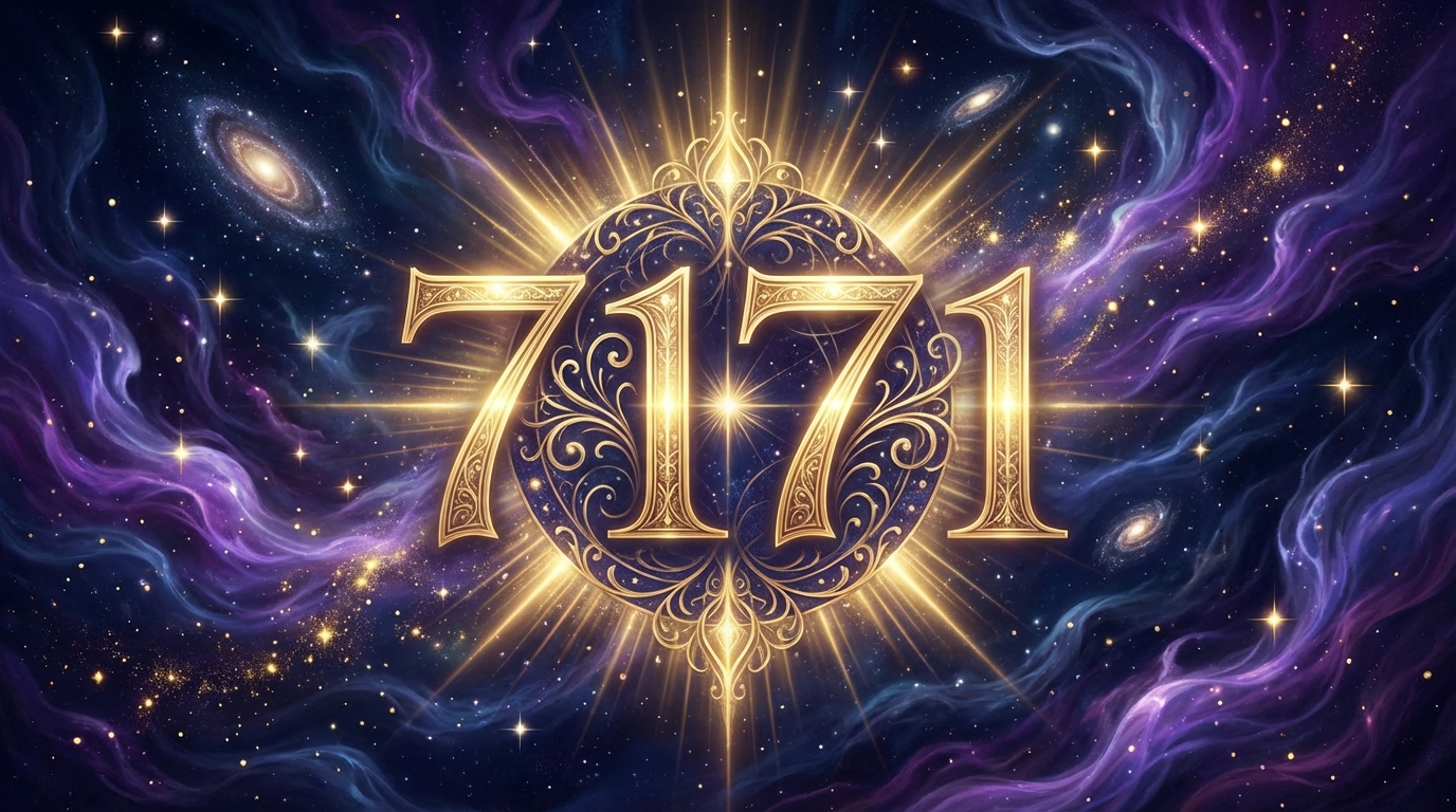 Angel Number 7171: Spiritual Awakening, Inner Wisdom & the Courage to Step Into Your Divine New Beginning