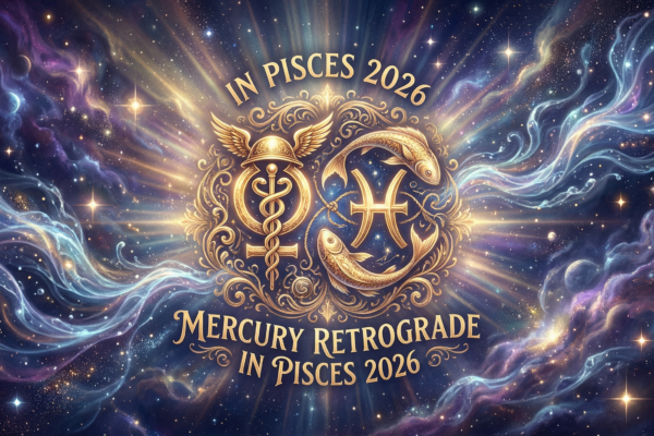 Mercury Retrograde in Pisces February 2026 cosmic spiritual cover image