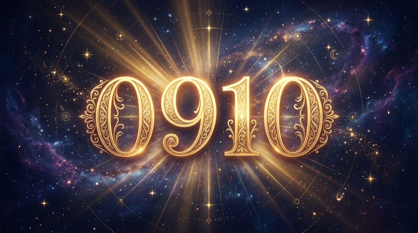 Angel Number 0910: Why You Keep Seeing 9:10 on the Clock & What Your Angels Are Telling You