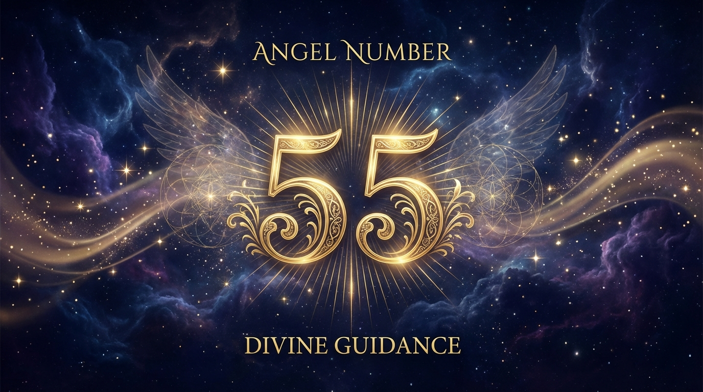 Angel Number 55 Meaning: Embrace Powerful Change, Personal Freedom & the Transformative Message Your Angels Are Sending