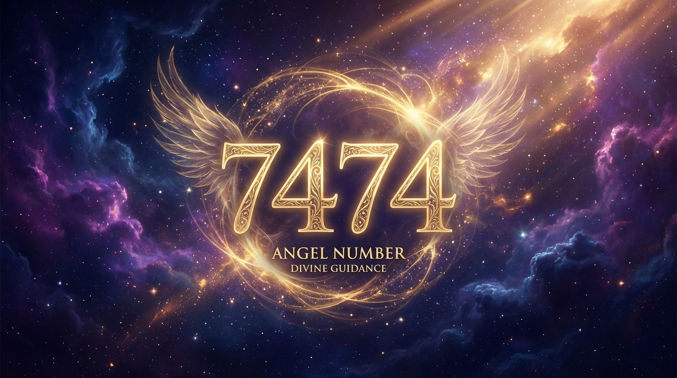Angel Number 7474: Spiritual Wisdom, Inner Strength & the Grounded Path Your Angels Are Lighting for You