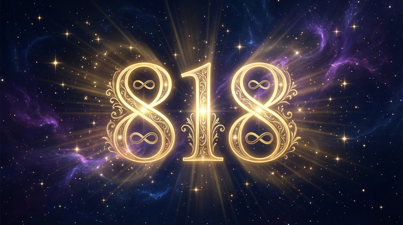 Angel Number 818 Meaning: Abundance, Personal Power & the Beautiful New Beginning Your Angels Are Guiding