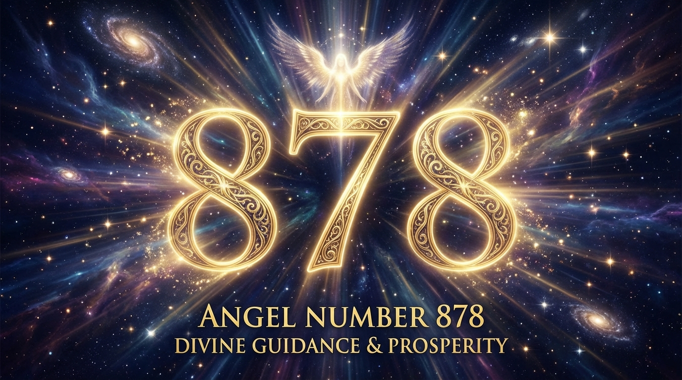 Angel Number 878: Abundance, Spiritual Wisdom & the Karmic Rewards Flowing Into Your Life
