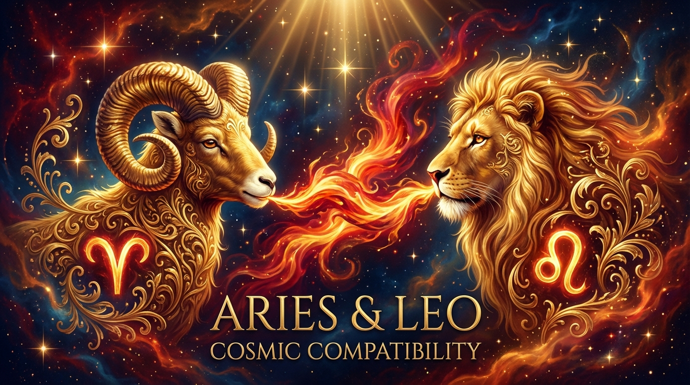 Aries Man & Leo Woman Compatibility: Love, Passion & the Fiery Connection Between the Ram and the Lioness