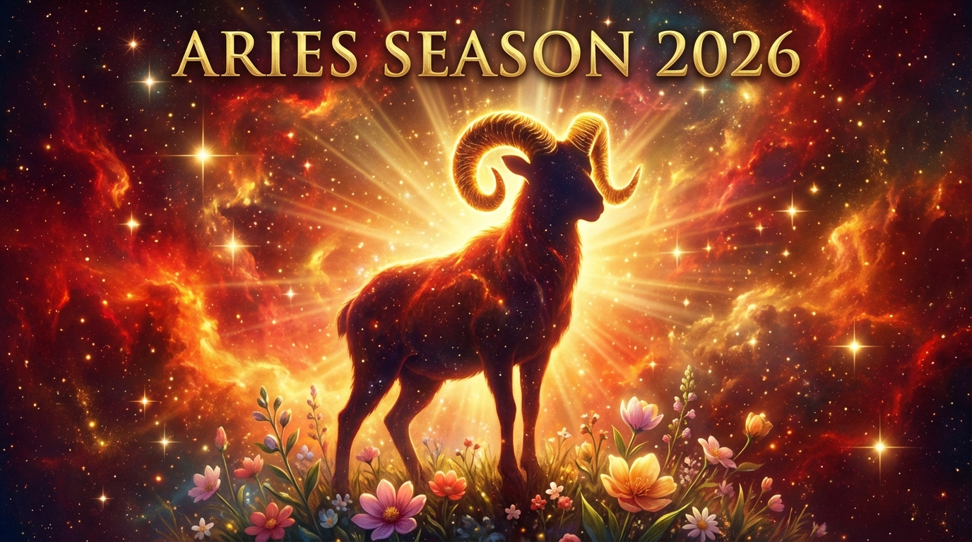 Aries Season 2026: Your Complete Spiritual Guide to the Astrological New Year & the Bold New Beginning the Cosmos Is Offering You