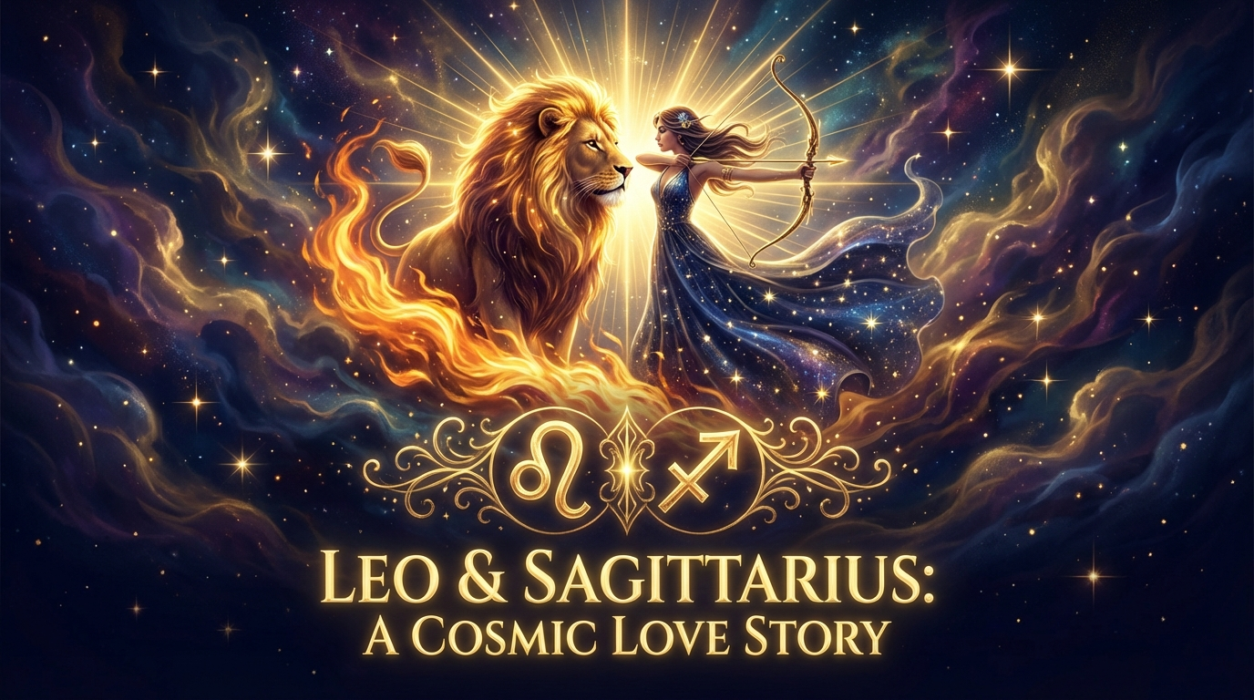 Leo Man & Sagittarius Woman Compatibility: Love, Passion & the Fiery Bond Between the Lion and the Archer