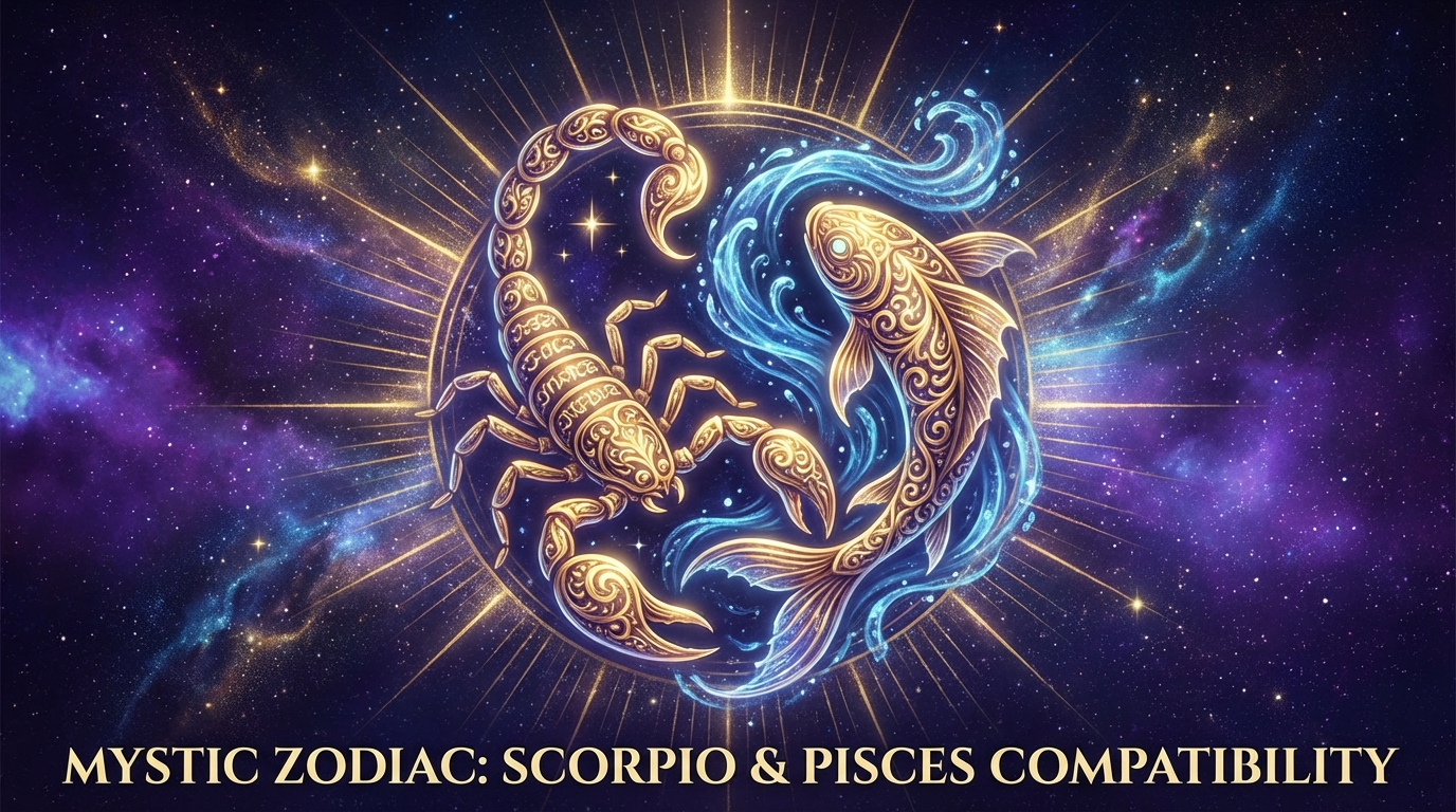 Scorpio Man & Pisces Woman Compatibility: Love, Passion & the Deep Spiritual Bond Between Two Water Souls