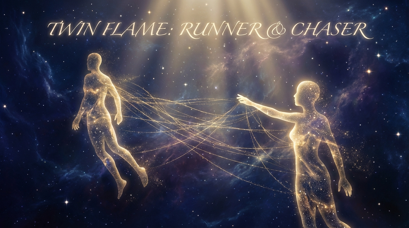 The Twin Flame Runner and Chaser Dynamic: Why It Happens, What It Means & How to Find Balance