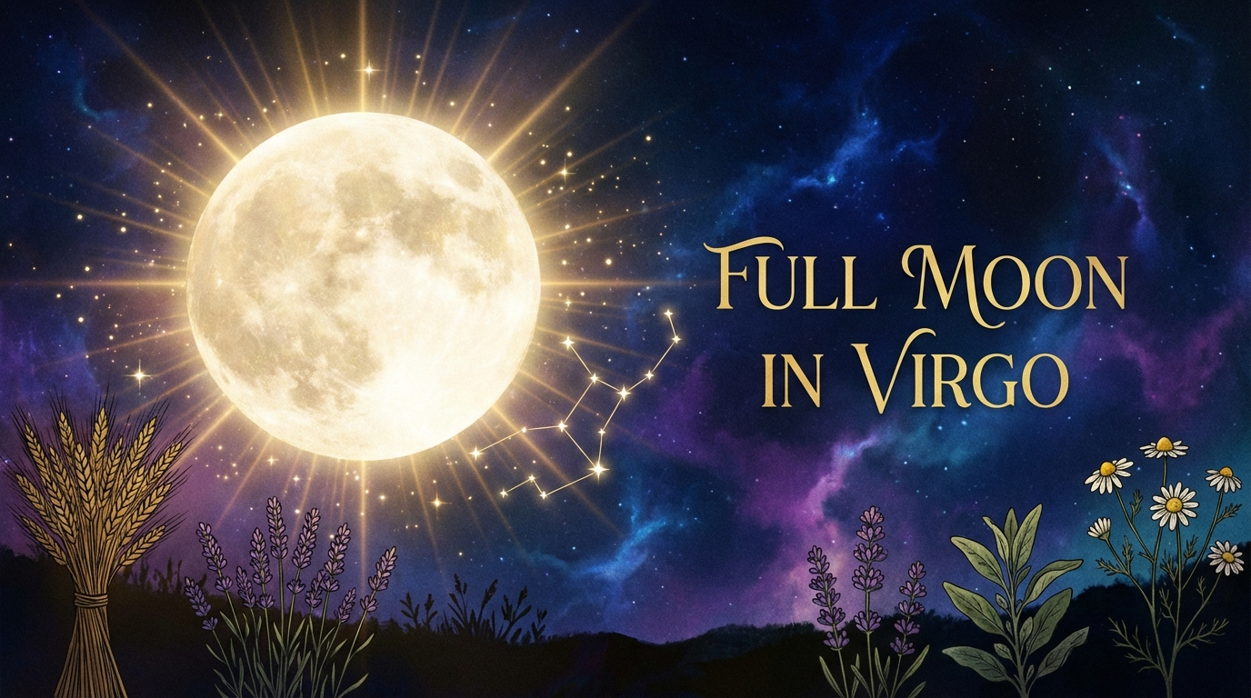 Full Moon in Virgo March 3, 2026: Spiritual Meaning, Rituals & How This Healing Moon Will Transform Your Life